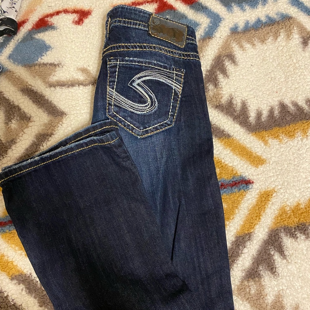 Silver jeans